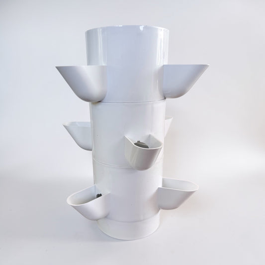 FlowGrow 3 layer tower extension with 9 planting sites