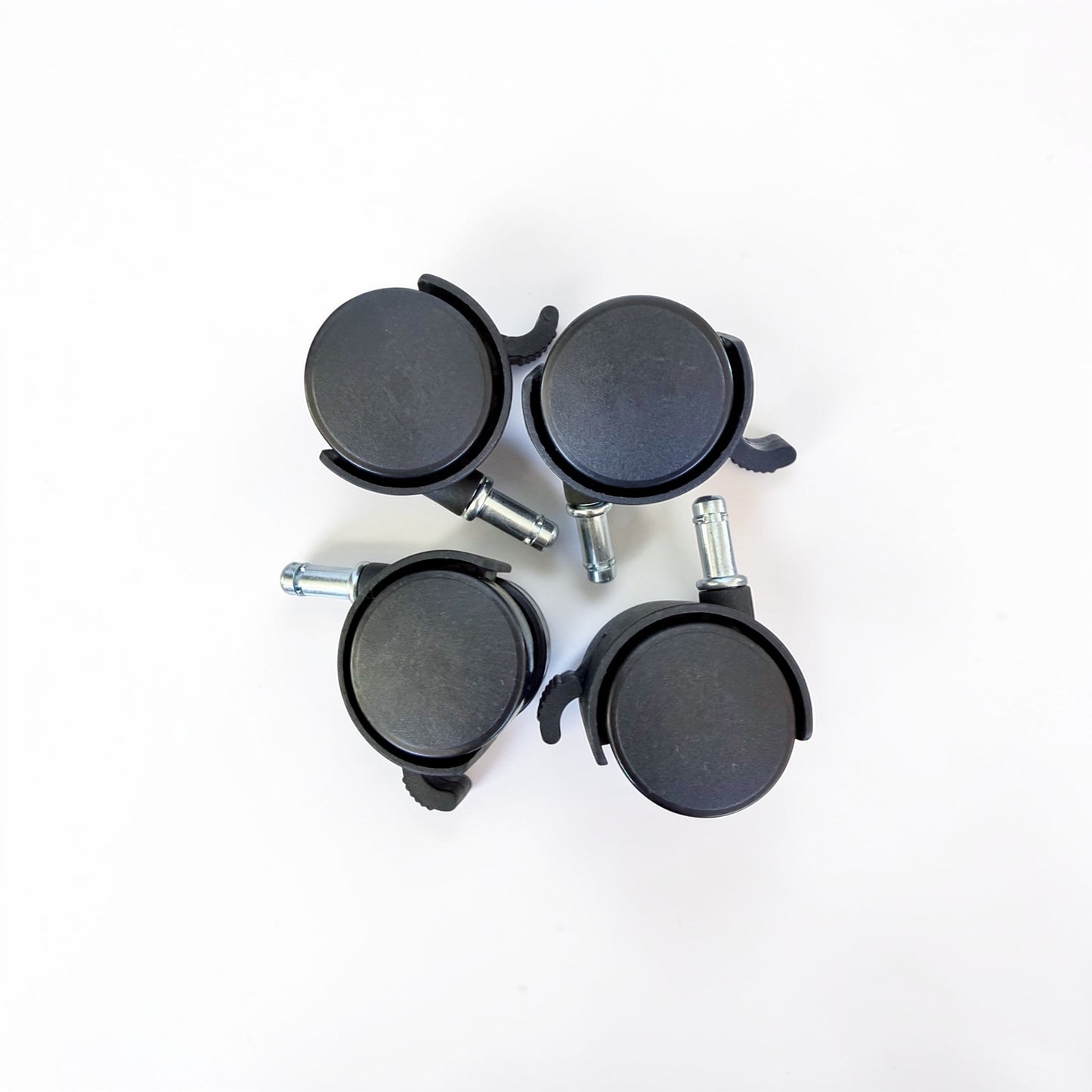 Set of 4 FlowGrow wheels for tower reservoir base