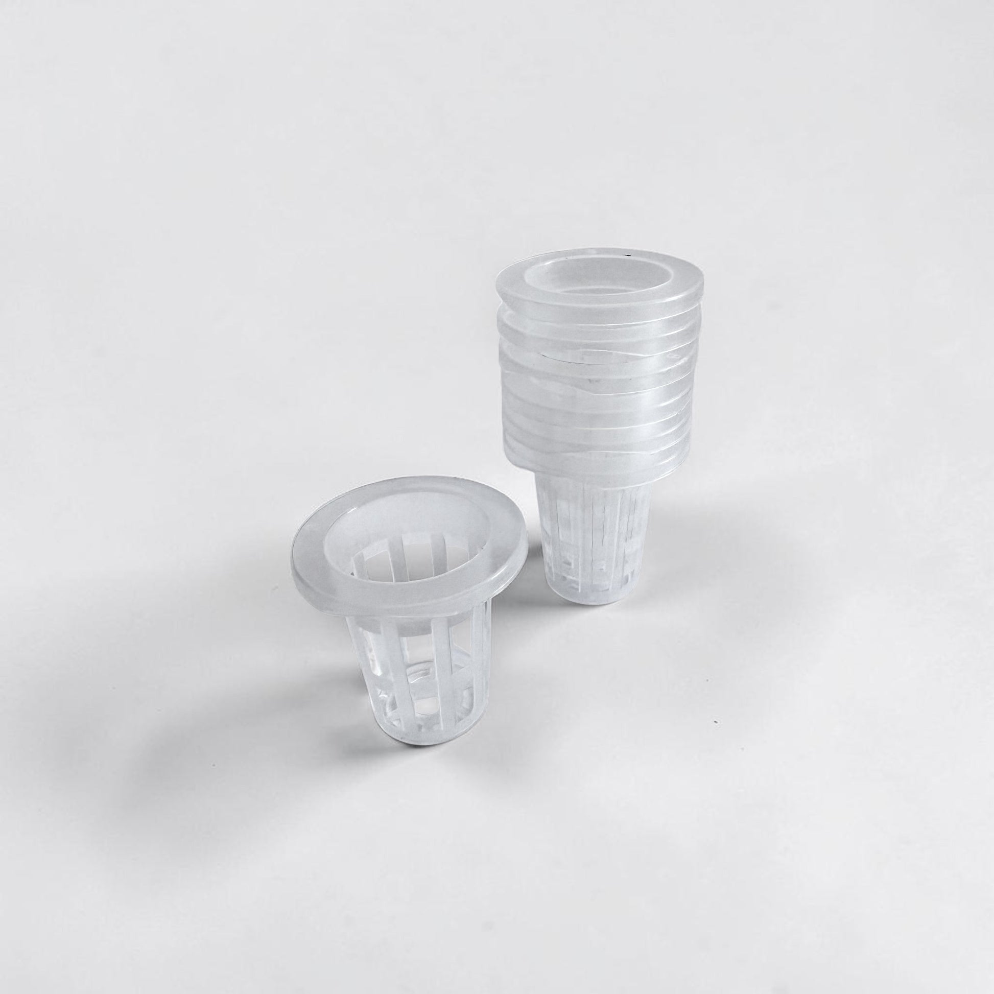 FlowGrow net pots for hydroponic tower seedlings