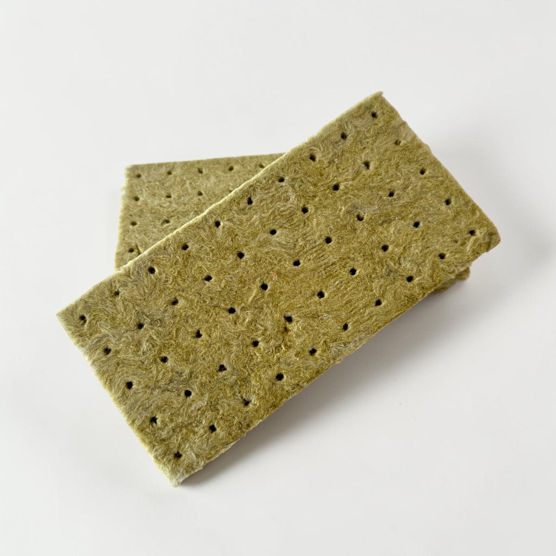 Rockwool cubes for hydroponic seed starting